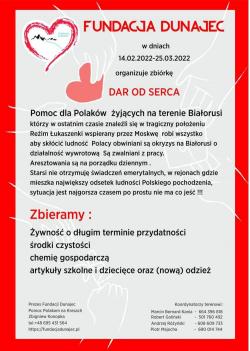 Dar od serca dla Polaków z Białorusi