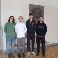 4 uczniów Goszczyńskiego  w etapie okręgowym Olimpiady Przedsiębiorczości