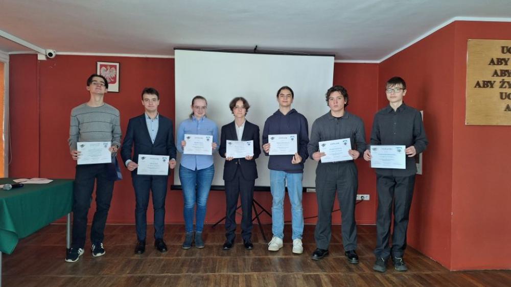 Sukces matematyczny naszych uczniów w Międzyszkolnych Zawodach Matematycznych